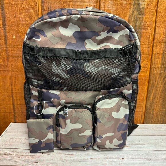 Steve Madden Other - STEVE MADDEN Multi-Pocket Nylon Dome Backpack